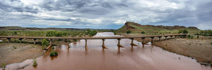 Fitzroy River Bridge Stitch | fitzroy-river-bridge-stitch | Posters, Prints, & Visual Artwork | Inspiral Photography